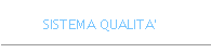 SISTEMA QUALITA'